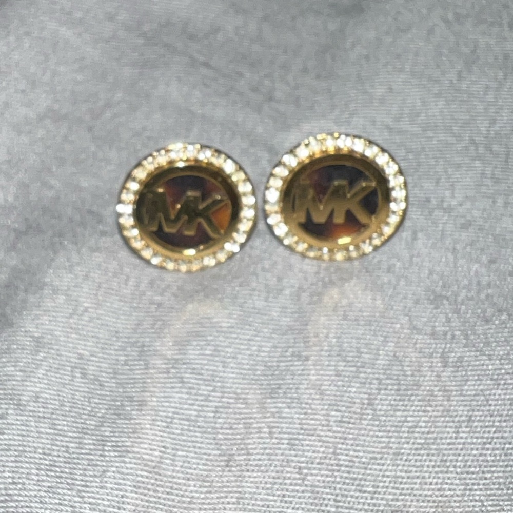 MK Tortoise Earrings
